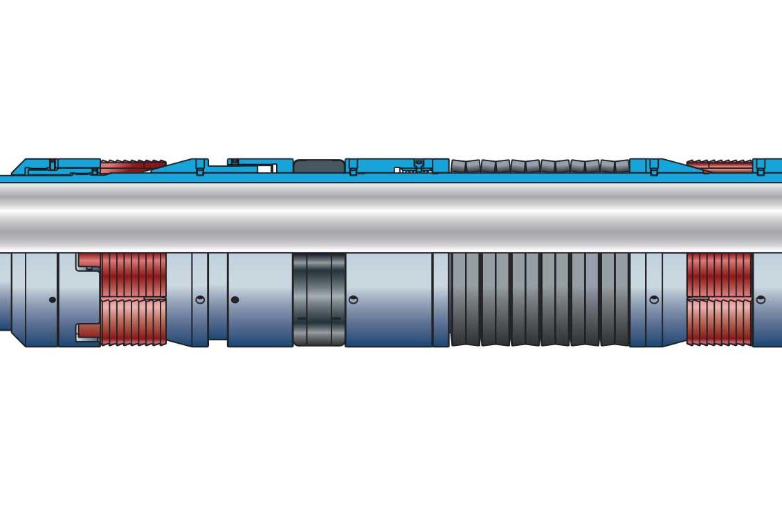 LHP 650双握柄，热液压坐封尾管悬挂封隔器