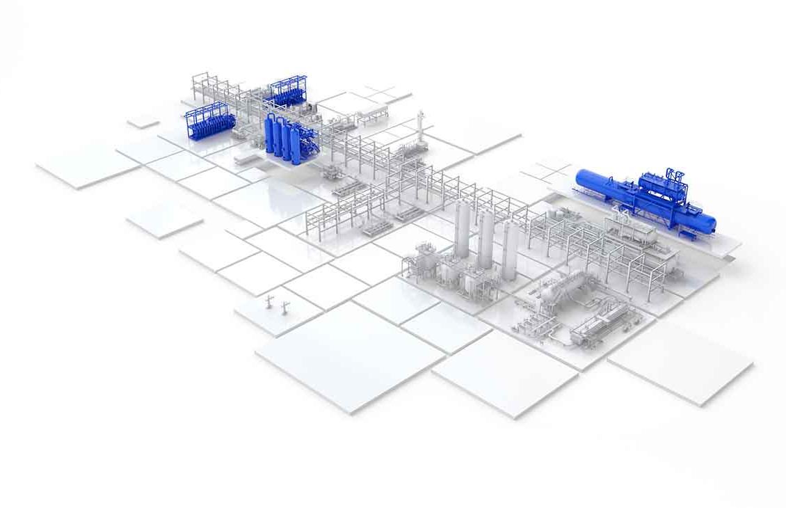 3D Abstract Image for Facility Planner on Delfi